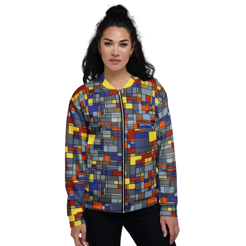 Cobalt City on Bomber Jacket — Front
