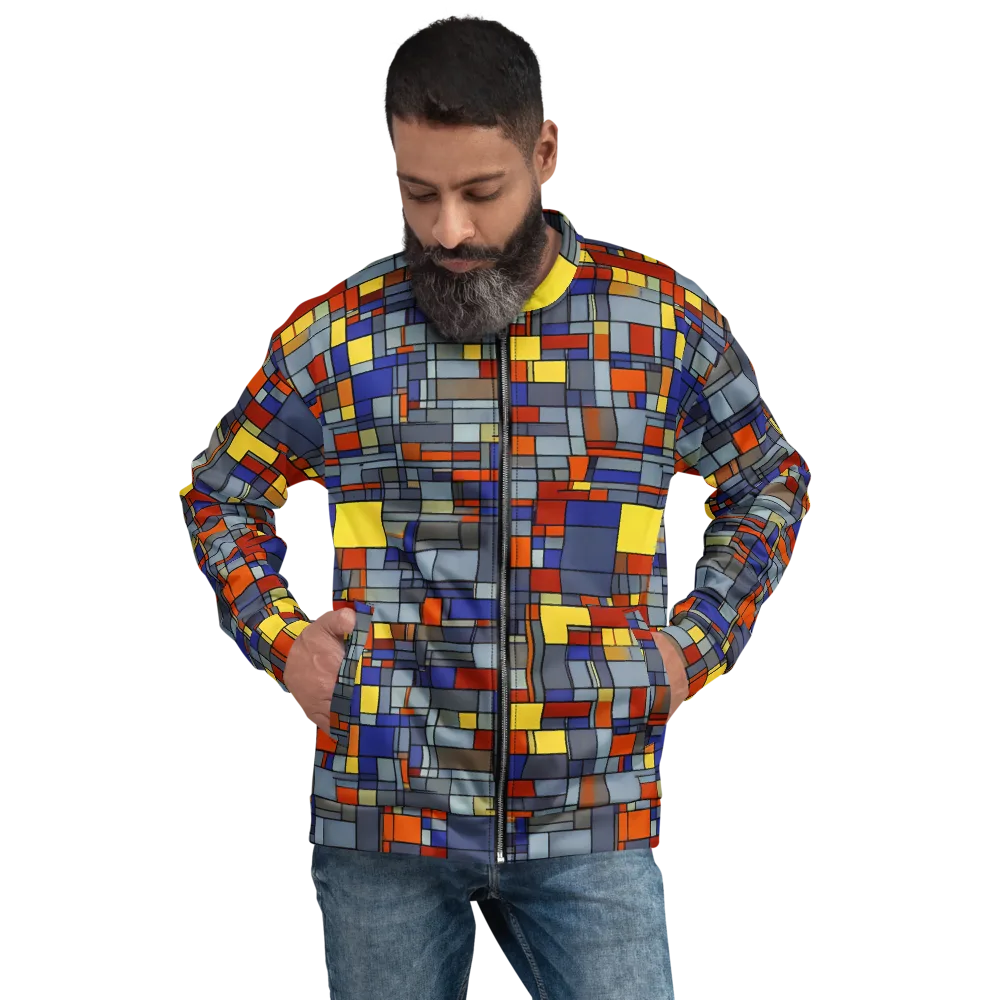 Cobalt City on Bomber Jacket — Front