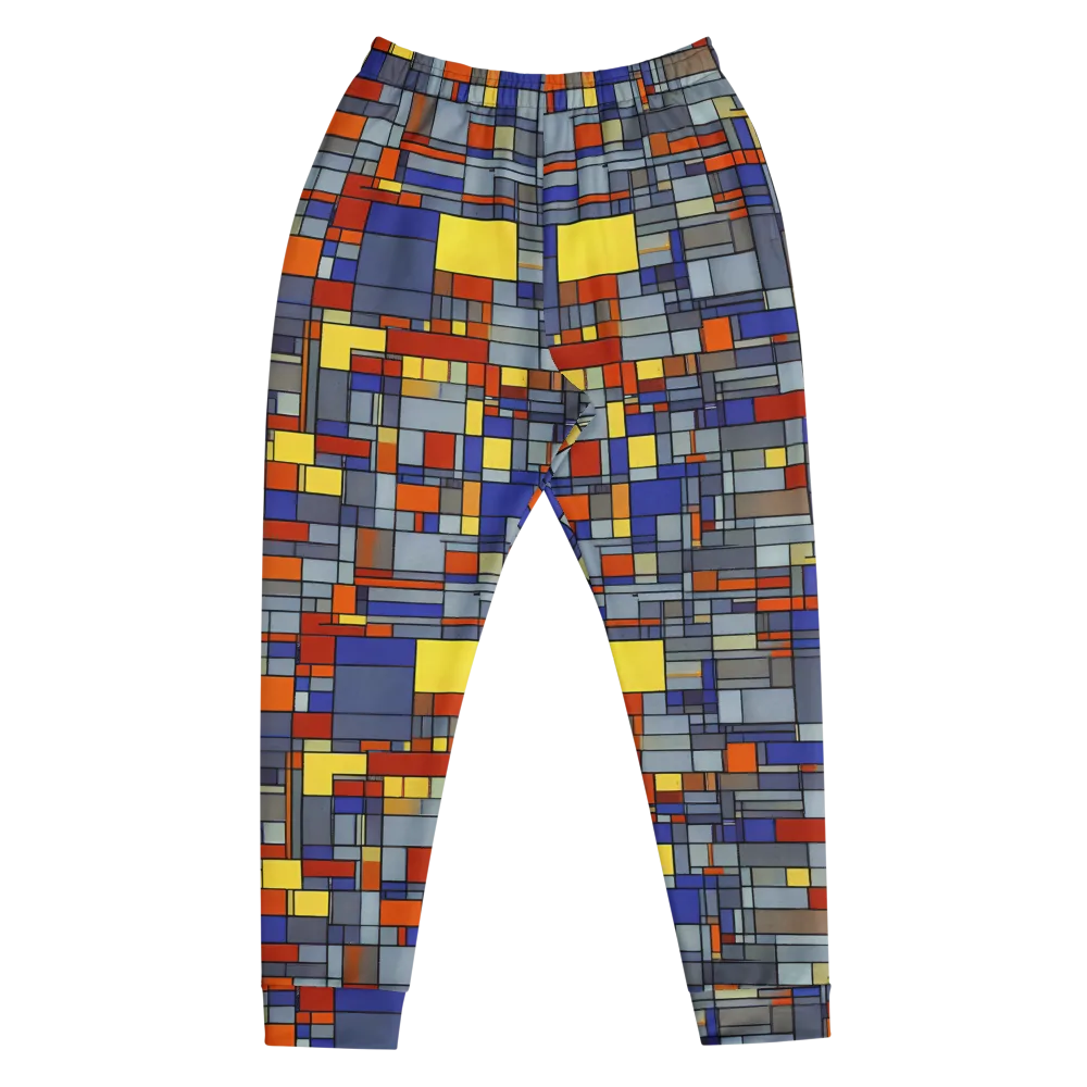 Cobalt City on Men's Joggers — Front