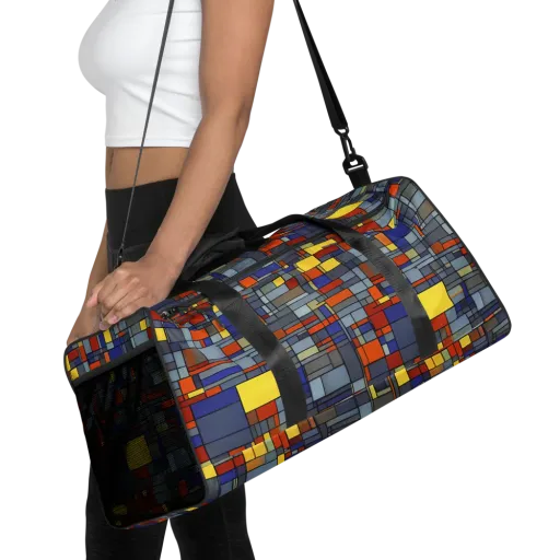 Cobalt City on a Duffle Bag
