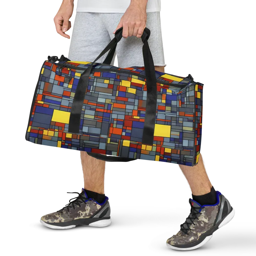 Cobalt City on Duffle Bag — Front