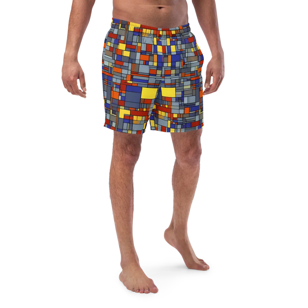 Cobalt City on Swim Trunks — Front