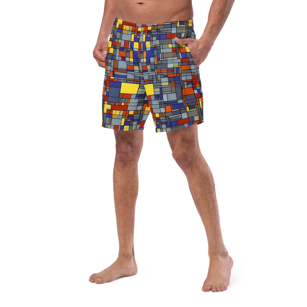 Cobalt City on Swim Trunks — Left Front