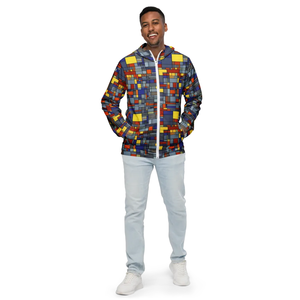Cobalt City on Men's Windbreaker — Front