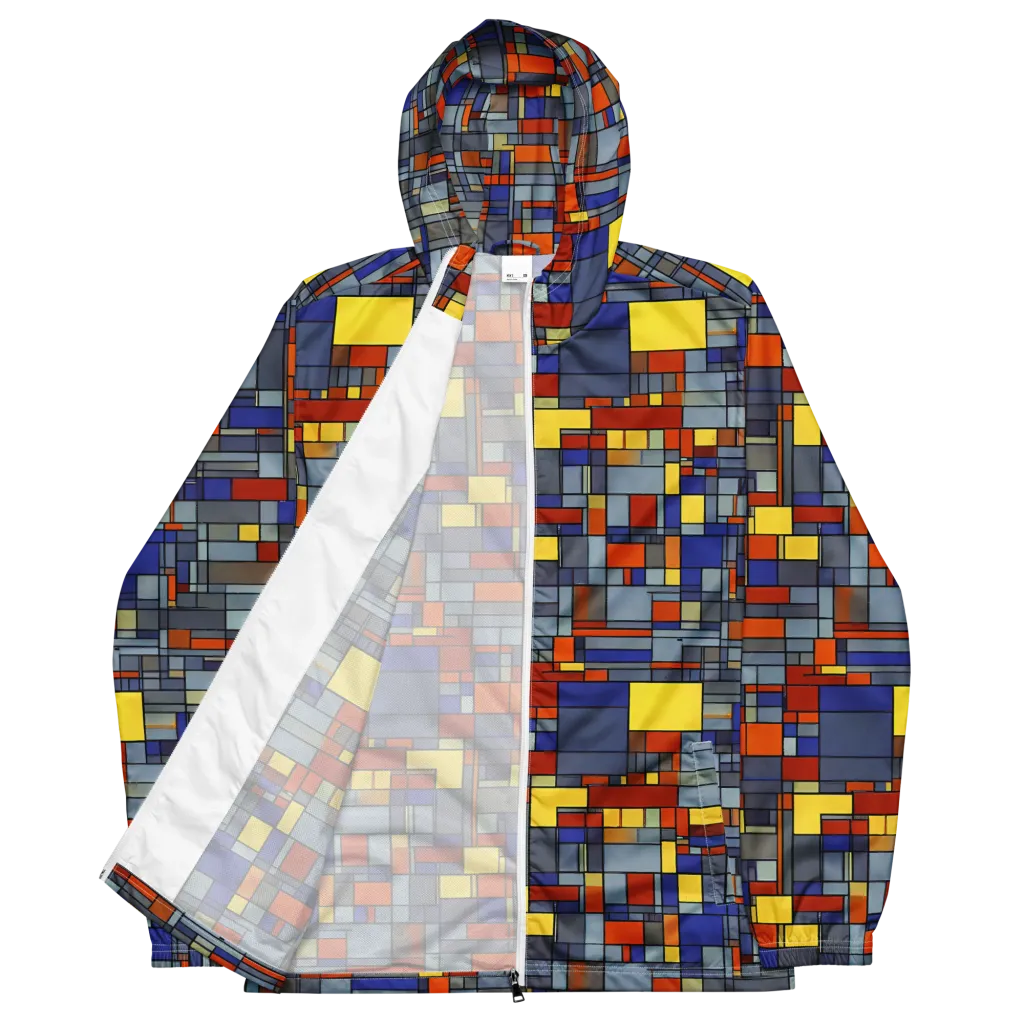 Cobalt City on Men's Windbreaker — Front