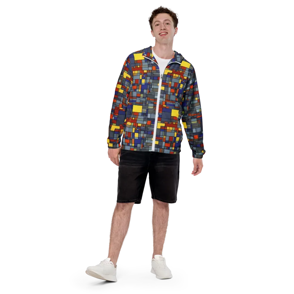 Cobalt City on Men's Windbreaker — Front