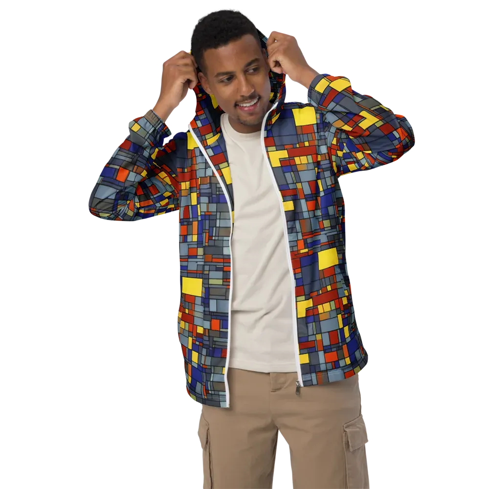 Cobalt City on Men's Windbreaker — Front