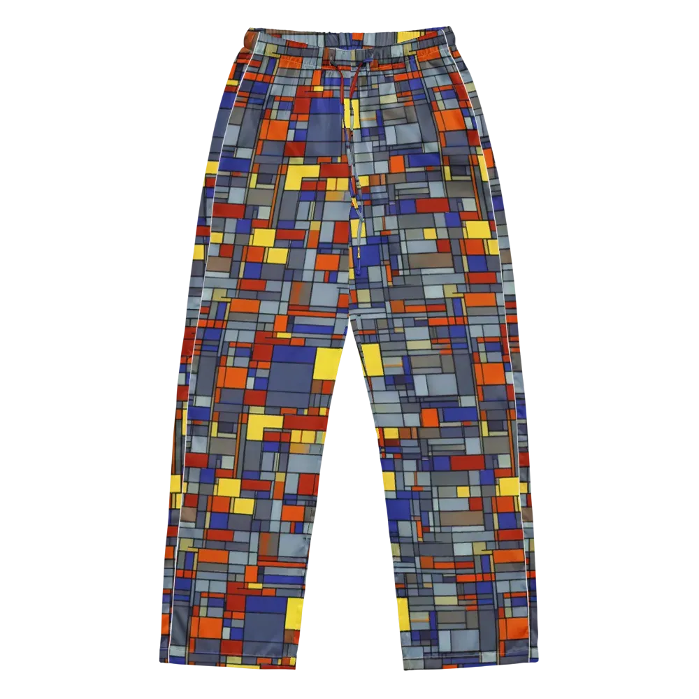 Cobalt City on Women's Pajama Pants — Front