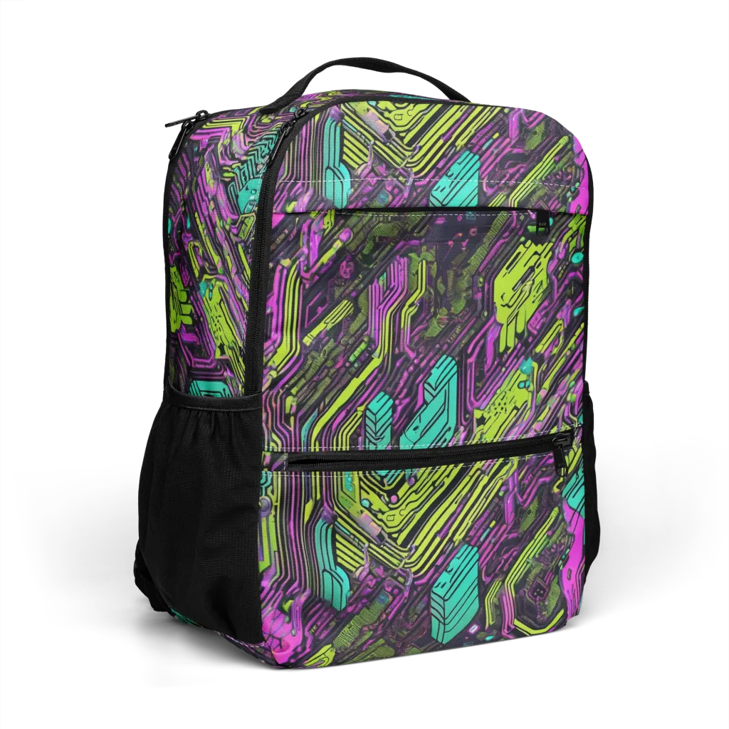 Chromatic Motherboard on Utility Backpack — Right Front