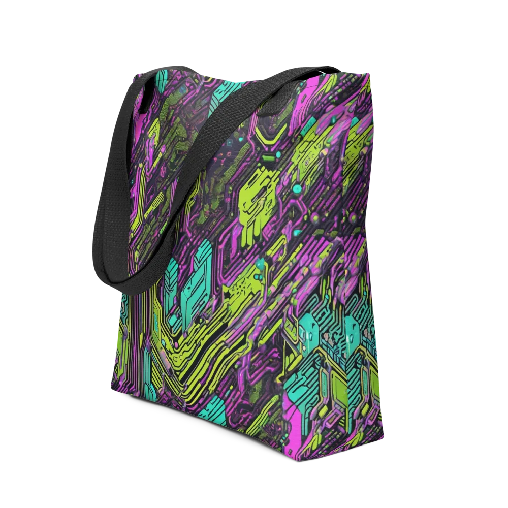 Chromatic Motherboard on Tote Bag — Front