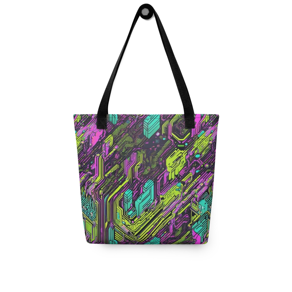 Chromatic Motherboard on Tote Bag — Front