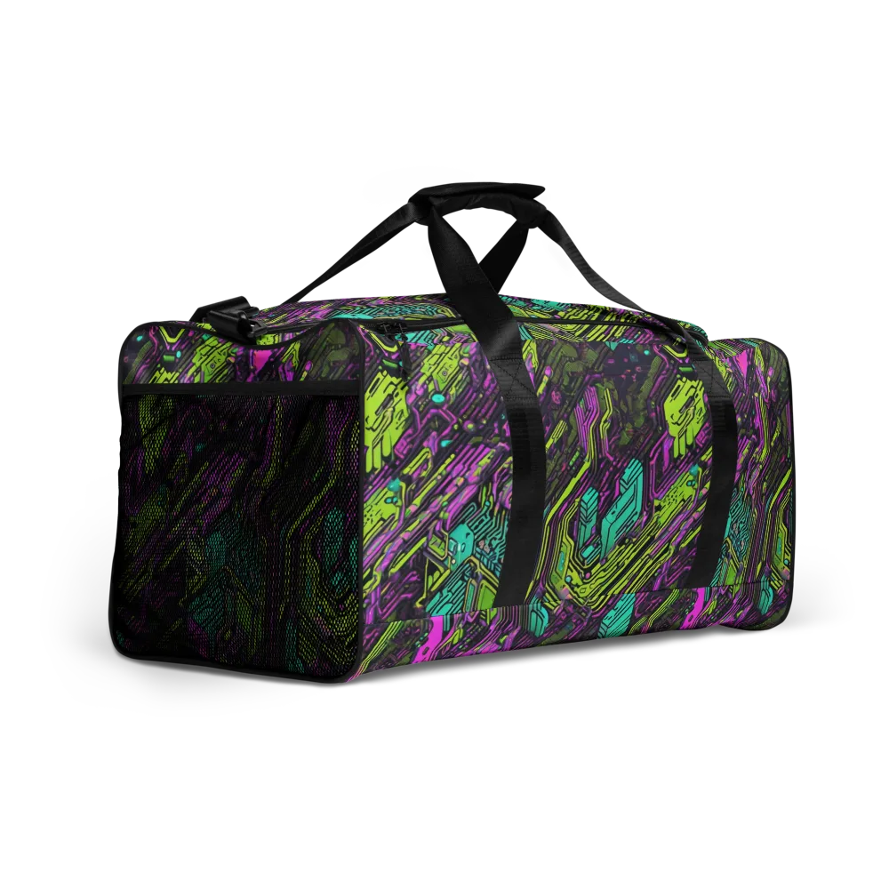 Chromatic Motherboard on Duffle Bag — Right Front