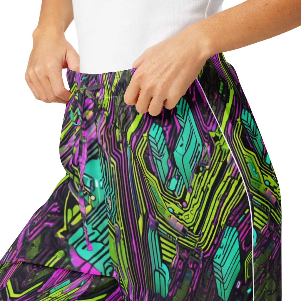 Chromatic Motherboard on Women's Pajama Pants — Product details