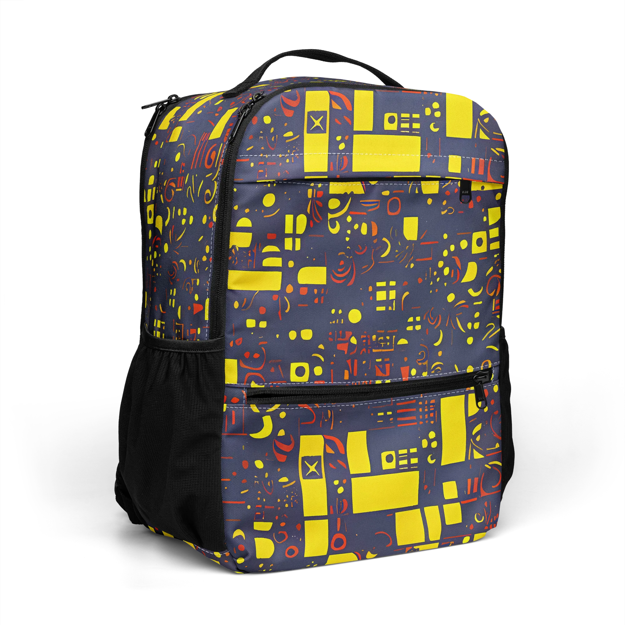 Indigo Voltage on Utility Backpack — Right Front