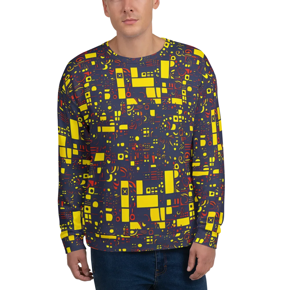 Indigo Voltage on Sweatshirt — Front