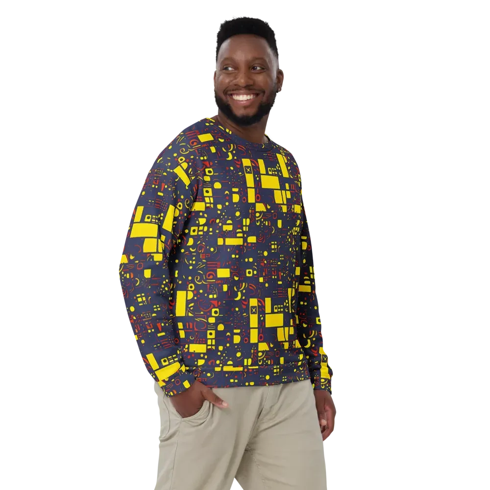 Indigo Voltage on Sweatshirt — Front