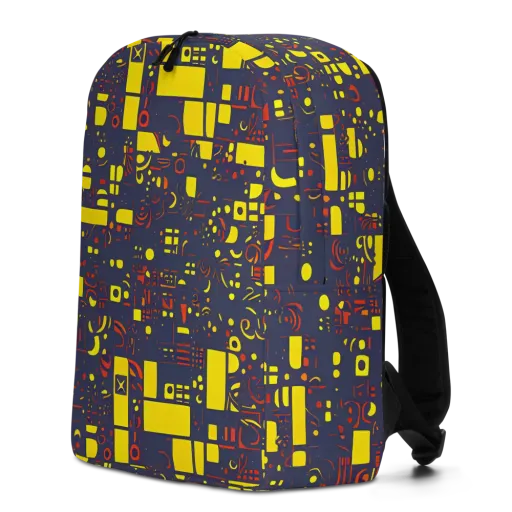 Indigo Voltage on a Minimalist Backpack