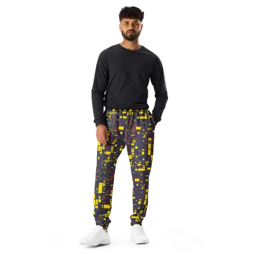 Indigo Voltage on a Men's Joggers