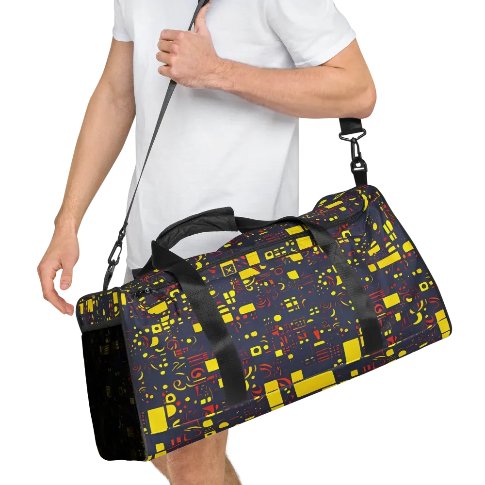 Indigo Voltage on Duffle Bag — Right Front