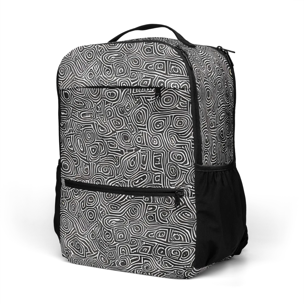 Blackwater Contours on Utility Backpack — Left Front