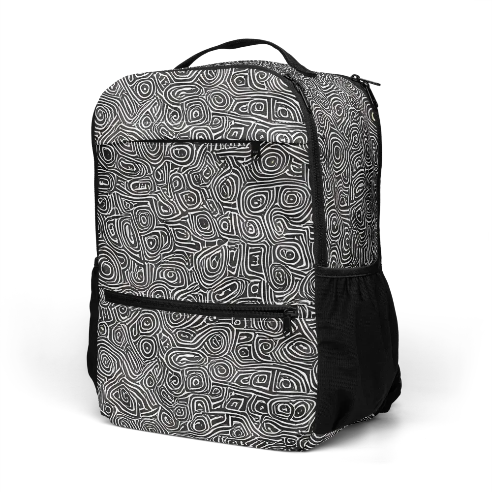 Blackwater Contours on Utility Backpack — Left Front