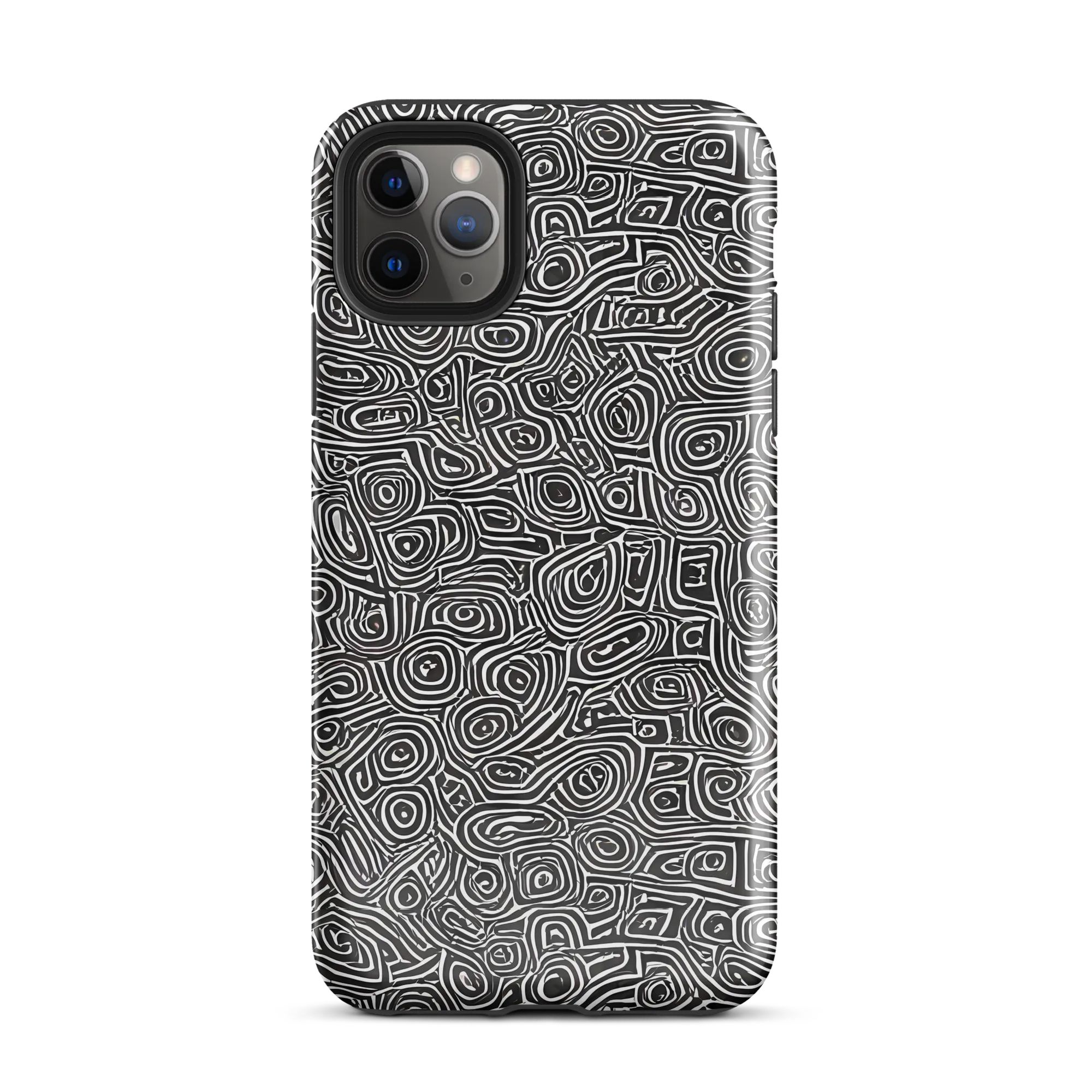 Blackwater Contours on Tough Case for iPhone® — Front