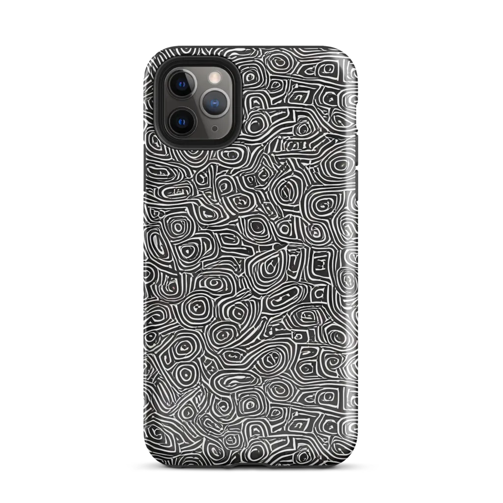 Blackwater Contours on Tough Case for iPhone® — Front