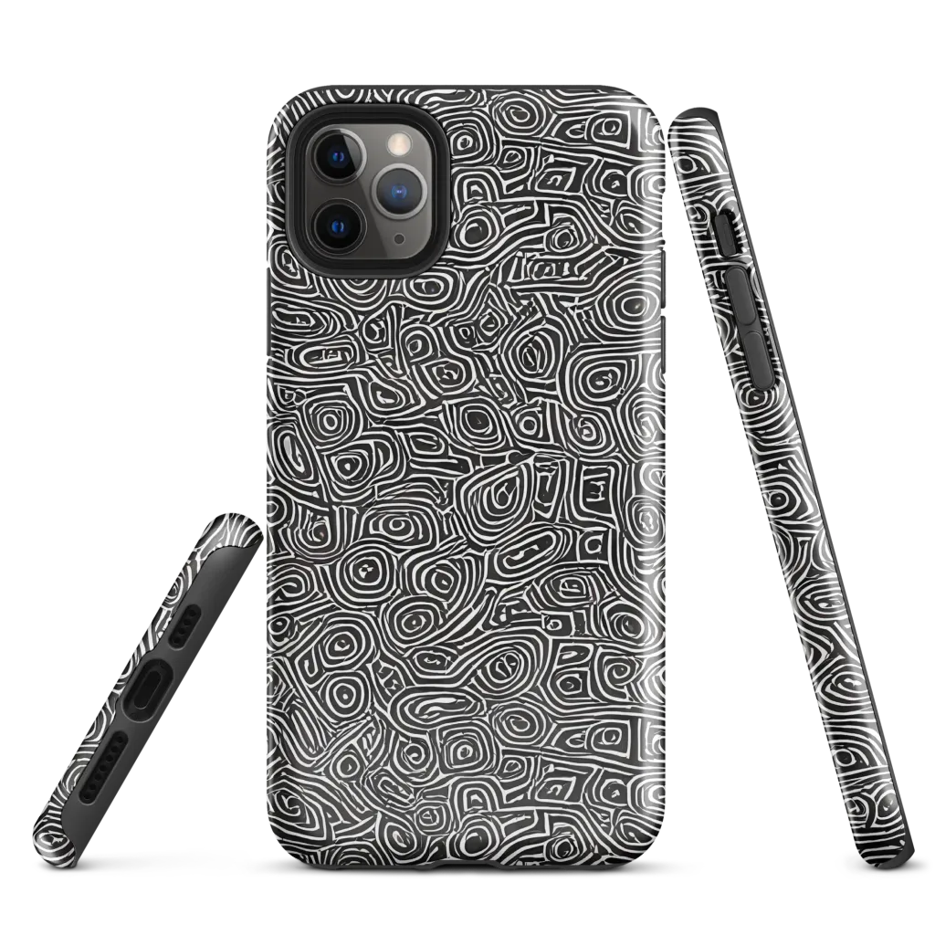 Blackwater Contours on Tough Case for iPhone® — Front