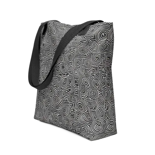 Blackwater Contours on a Tote Bag