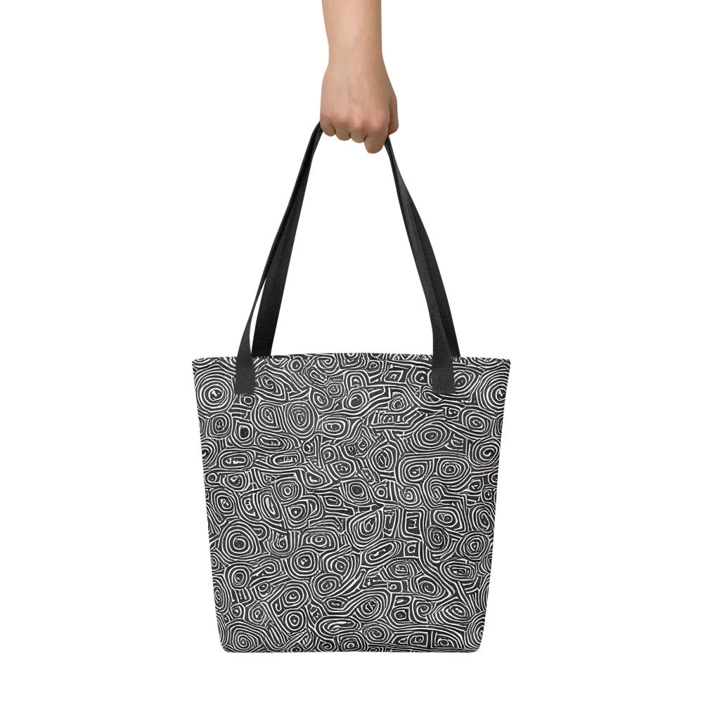Blackwater Contours on Tote Bag — Front