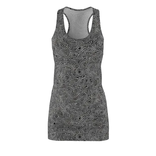 Blackwater Contours on a Racerback Dress