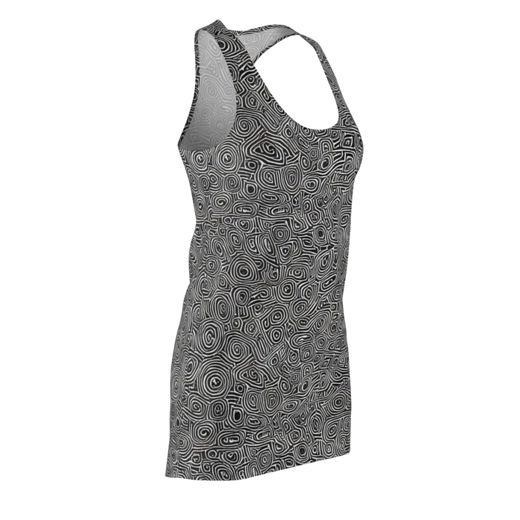 Blackwater Contours on Racerback Dress — Front Side