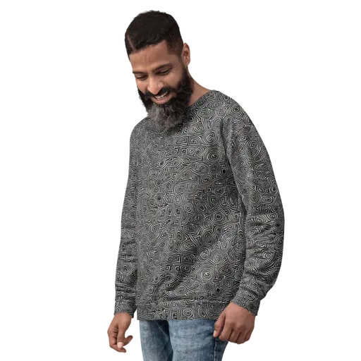 Blackwater Contours on a Sweatshirt