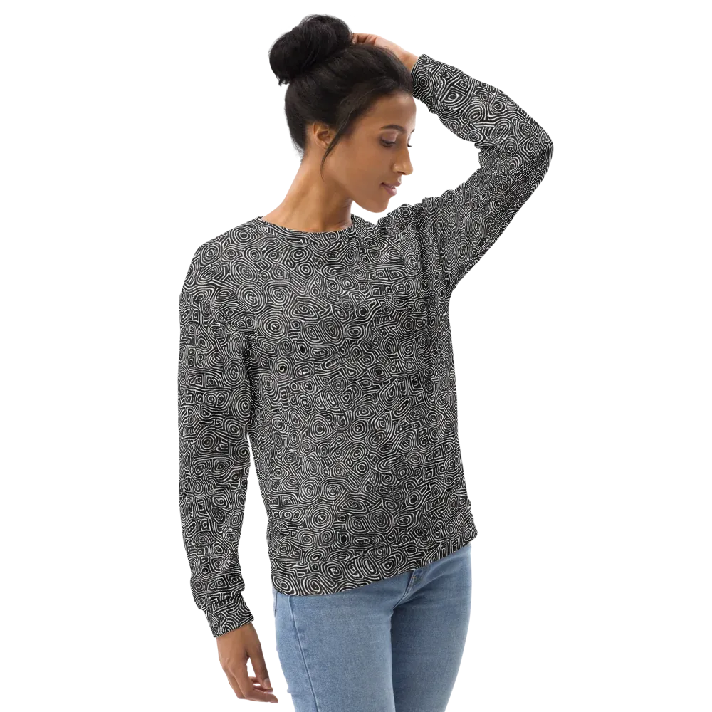 Blackwater Contours on Sweatshirt — Right Front