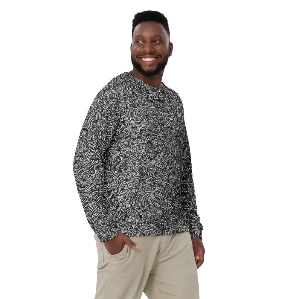 Blackwater Contours on Sweatshirt — Front