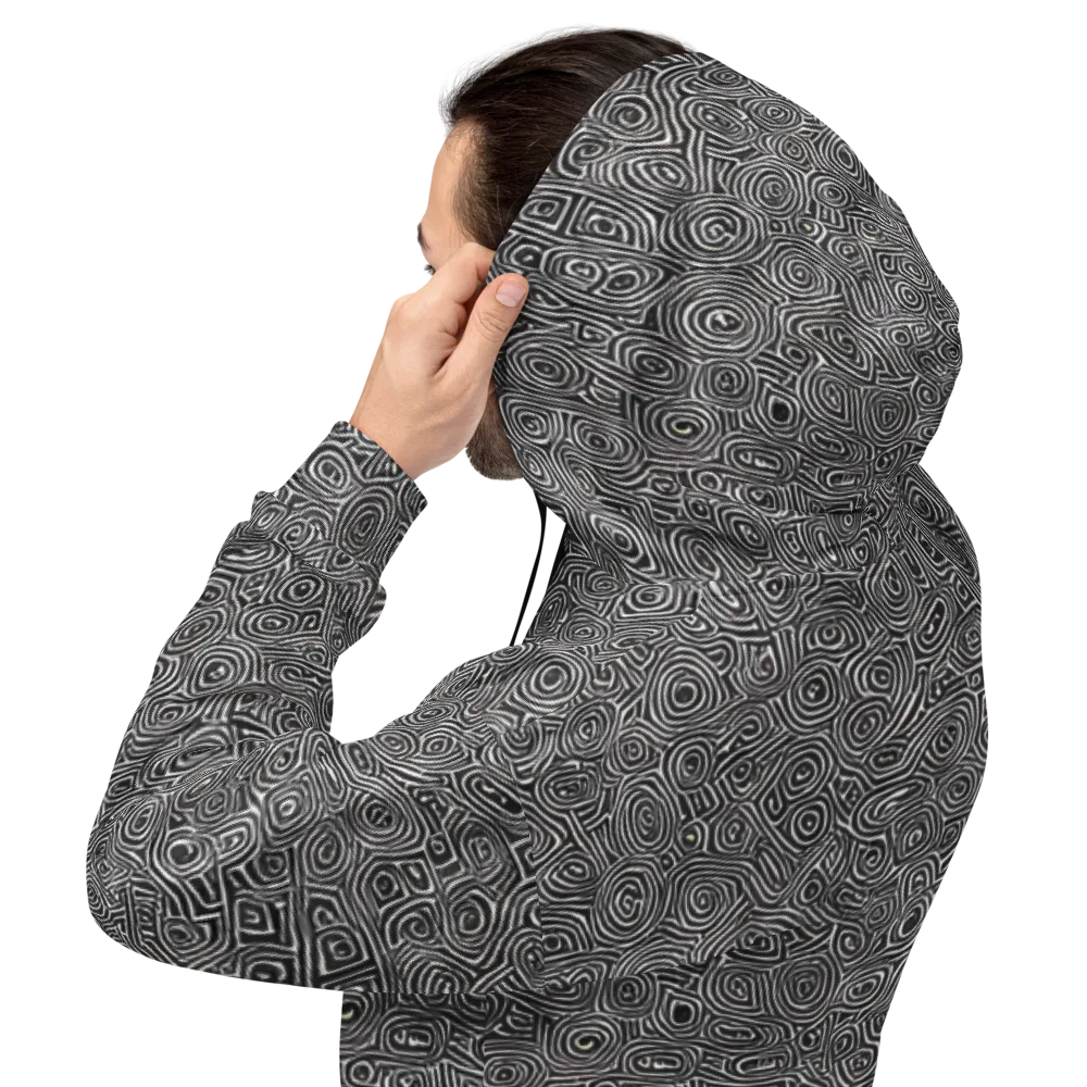 Blackwater Contours on Hoodie — Back