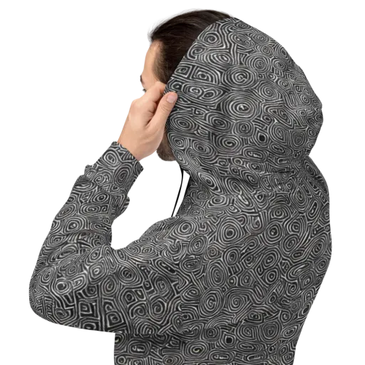 Blackwater Contours on a Hoodie