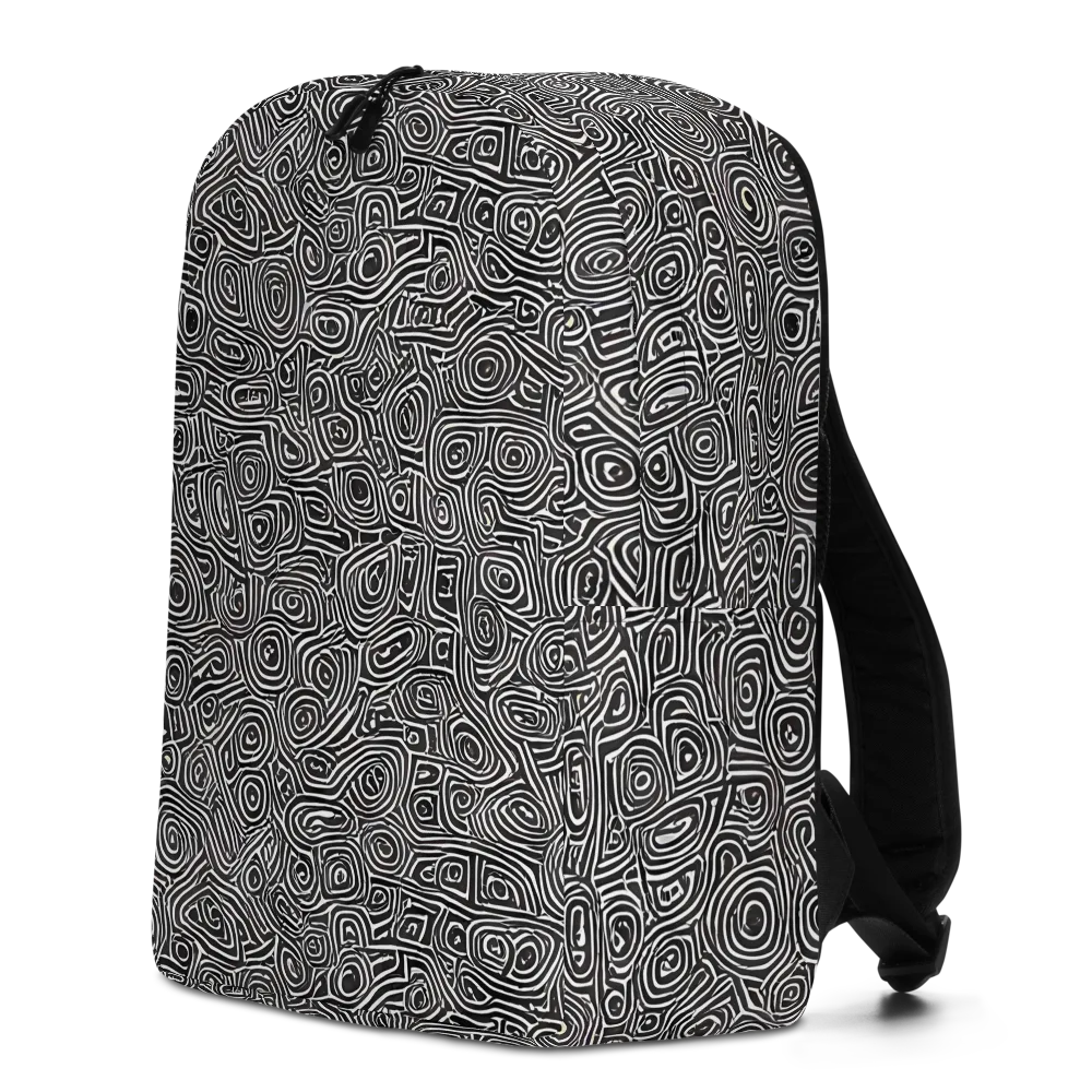 Blackwater Contours on Minimalist Backpack — Left