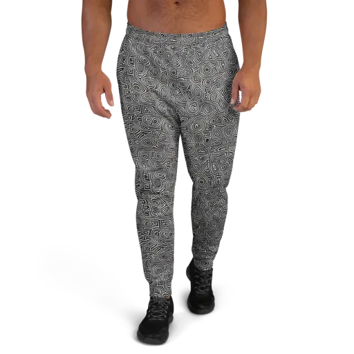 Blackwater Contours on a Men's Joggers