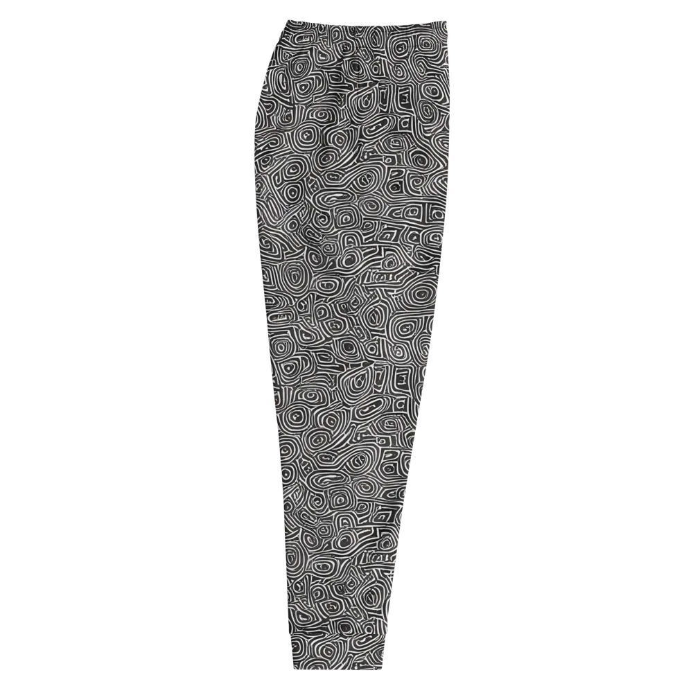 Blackwater Contours on Men's Joggers — Right
