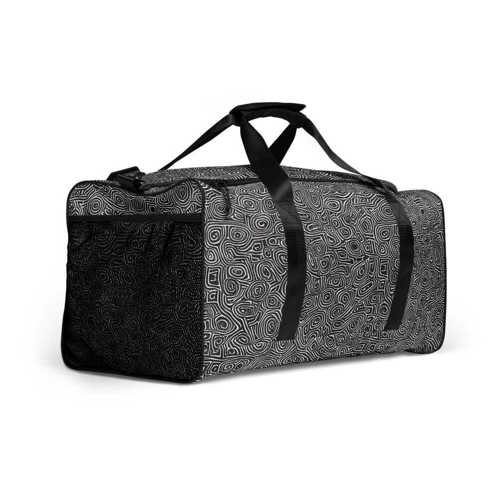 Blackwater Contours on Duffle Bag — Right Front