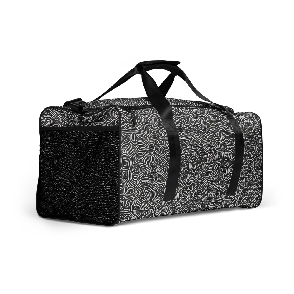 Blackwater Contours on Duffle Bag — Right Front