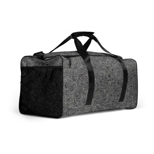 Blackwater Contours on a Duffle Bag