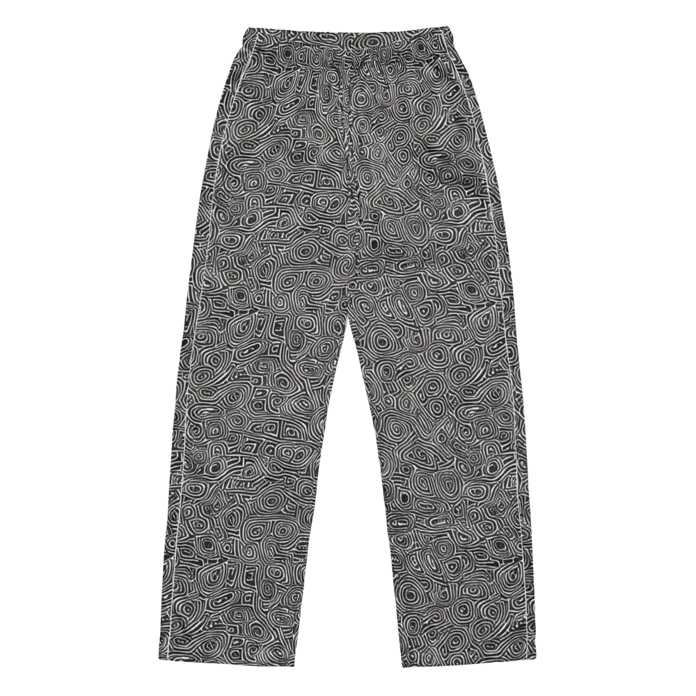 Blackwater Contours on Women's Pajama Pants — Front