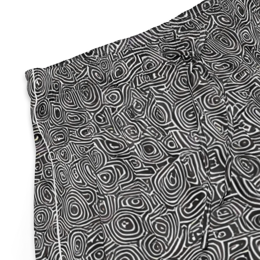 Blackwater Contours on Women's Pajama Shorts — Product details