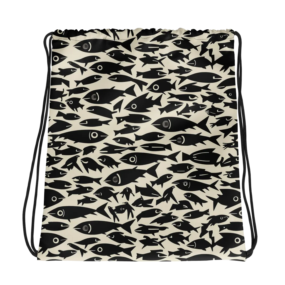 Midnight Shoal on Drawstring Bag — Photo