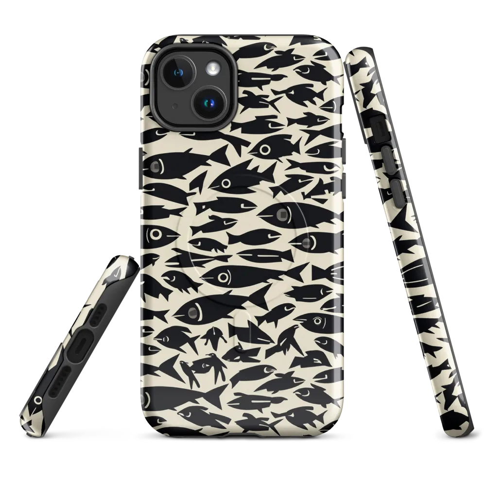Midnight Shoal on MagSafe Tough Case for iPhone® — Front