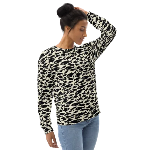 Midnight Shoal on a Sweatshirt