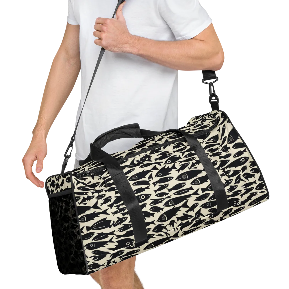 Midnight Shoal on Duffle Bag — Right Front