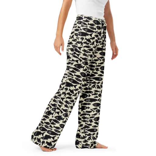 Midnight Shoal on a Women's Pajama Pants